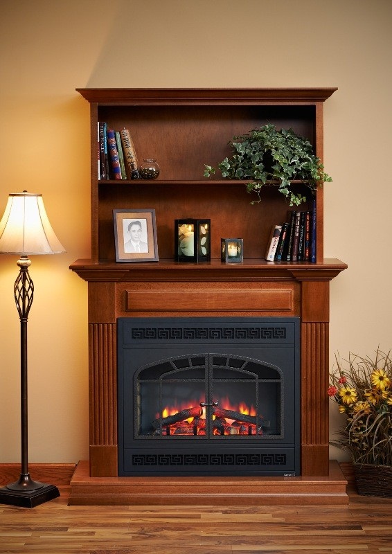 The 34" Gallery Electric LED Built-In Electric Fireplace Insert is the perfect insert for a traditional style in your home!